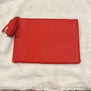 Kate Spade Larchmont Ave Gia Logo Clutch